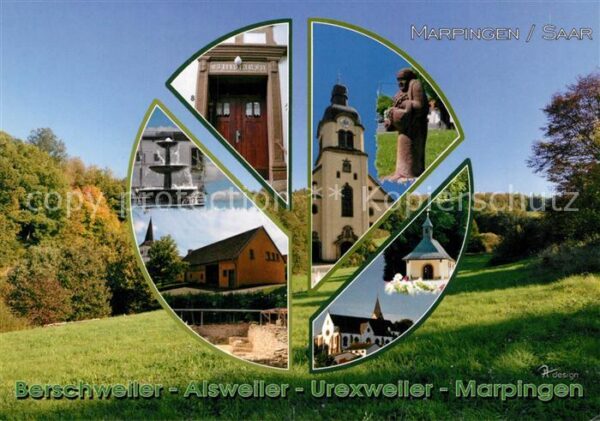 Marpingen mit Ortsteilen Berschweiler Alsweiler U