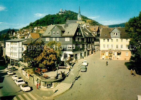Biedenkopf Innenstadt Luftkurort Marktplatz Schlos