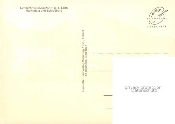 Biedenkopf Innenstadt Luftkurort Marktplatz Schlos – Bild 2