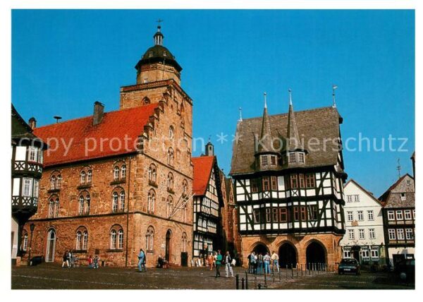 Alsfeld Marktplatz Rathaus Fachwerkhaus Altstad