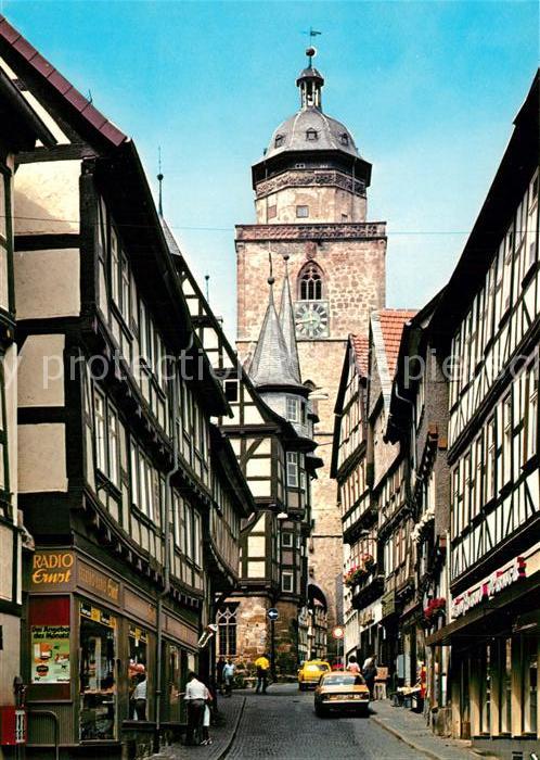 Alsfeld Obere Fuldergasse Fachwerkhäuser Altsta