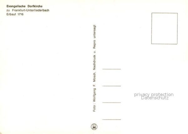 Unterliederbach Evangelische Dorfkirche 18. Jhdt. – Bild 2
