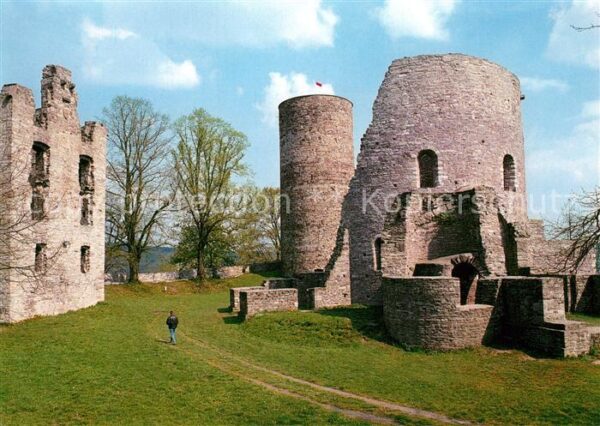 Helmarshausen Krukenburg 13. Jhdt. Burgruine