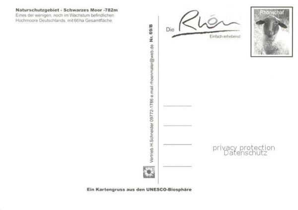 Rhoen Region Naturschutzgebiet Schwarzes Moor – Bild 2