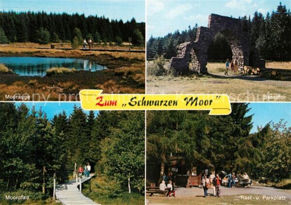 Fladungen Naturpark Hochrhön Schwarzes Moor Moora