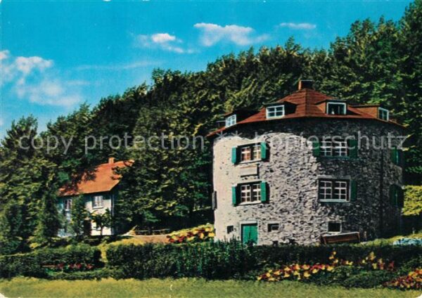 Poppenhausen Rhoen Fuldaer Haus und Jugendheim Maulkuppe N