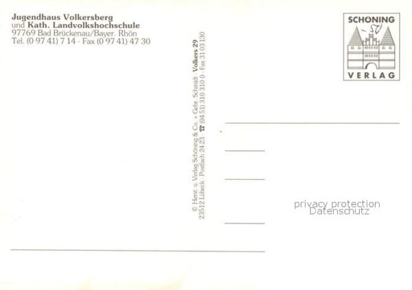 Volkersberg Jugendhaus Kath Landvolkshochschule Wal – Bild 2