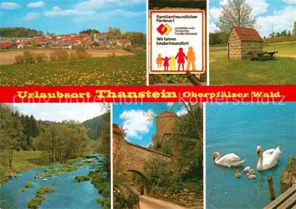 Thanstein Urlaubsort Oberpfälzer Wald Landschafts