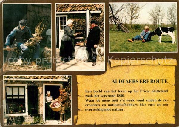 Friesland Niederlande Aldfaers Erf Route Ein Leben in friesis