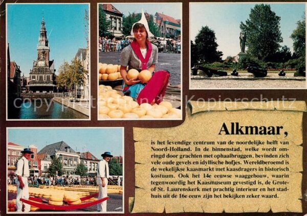 Alkmaar De Waag Käsemarkt Denkmal
