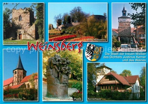 Weinsberg Geisterturm Johanneskirche Burg Weibert