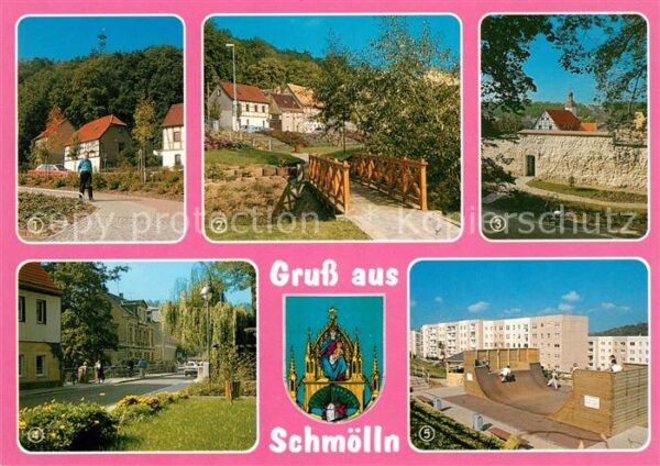 Schmoelln Thueringen Aussichtsturm Sprottenbrücke Schillerpl