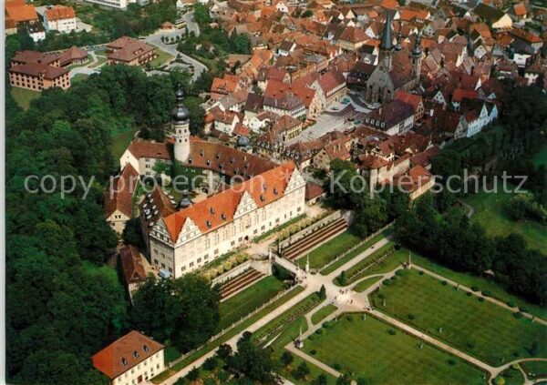 Weikersheim Schloss Fliegeraufnahme