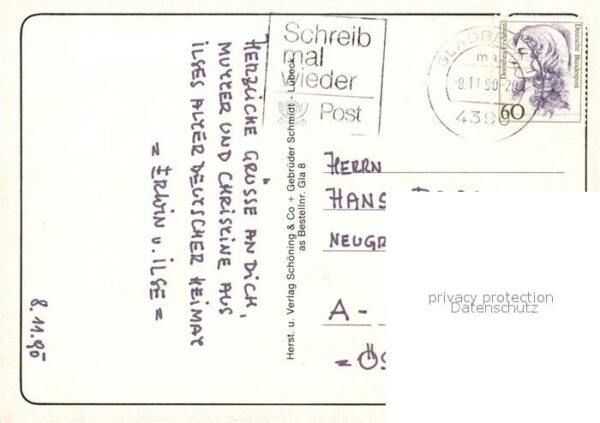 Gladbeck Historisches Rathaus Innenstadt Fussgän – Bild 2