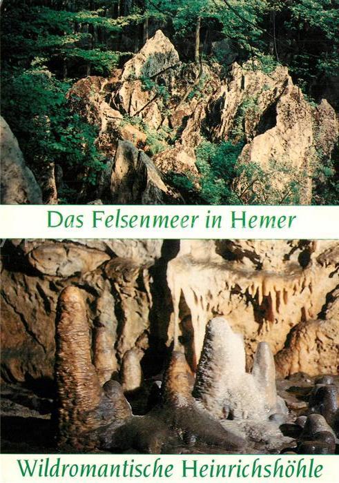 Hemer Felsenmeer Heinrichshöhle