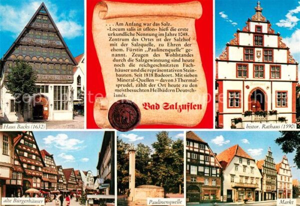 Bad Salzuflen Haus Backs Historisches Gebäude Rathaus