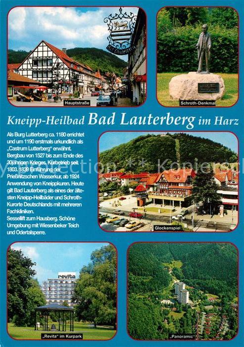 Bad Lauterberg Hauptstrasse Schroth Denkmal Glockenspi