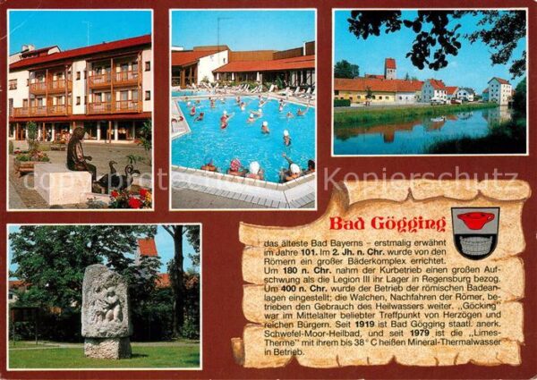 Bad Goegging Thermal Schwefel Moorbad Kurhotel Park