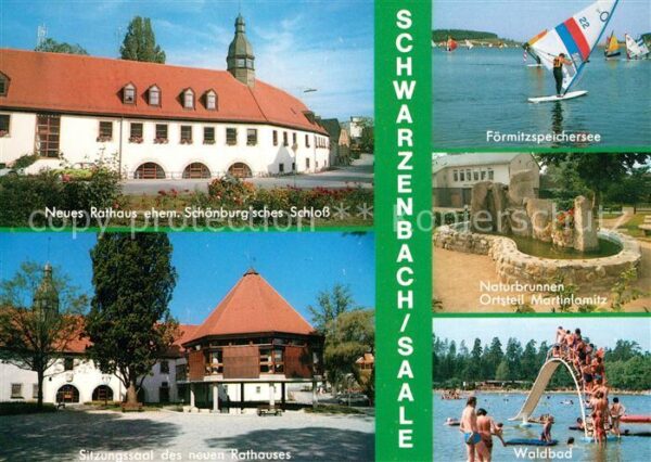 Schwarzenbach Saale Rathaus Schönburg'sches Schloss Sitzung