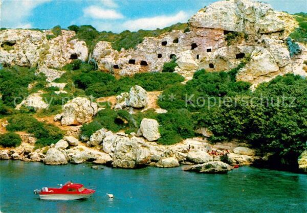 Mallorca Cala Coves Cuevas Trogloditas Höhlen An