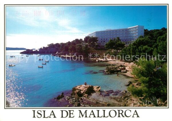 Cala Fornells Bucht Strand Hotel am Meer