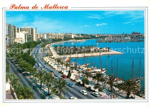 Palma de Mallorca Paseo Maritimo