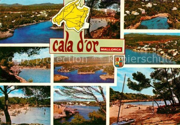 Cala d Or Vistas panoramicas Playa Strand Bucht K