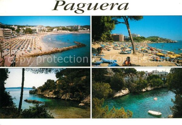 Paguera Mallorca Islas Baleares Strand Küste Bucht