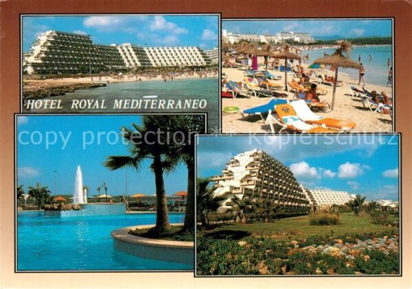 Playa de Sa Coma Hotel Royal Mediterraneo Swimming Pool