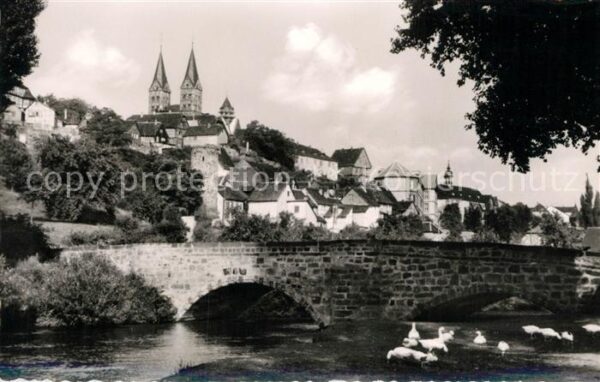 Fritzlar Ederbrücke Historische Stadt mit Dom