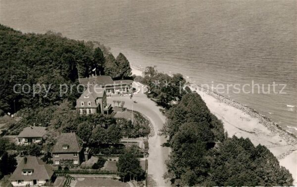 Travemuende Ostseebad Seetempel Golfhotel Strand Fliegeraufna