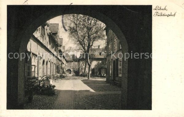 Luebeck Füchtingshof Torbogen