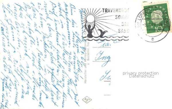 Travemuende Ostseebad Casino Priwall Zeltlager Panorama Stran – Bild 2