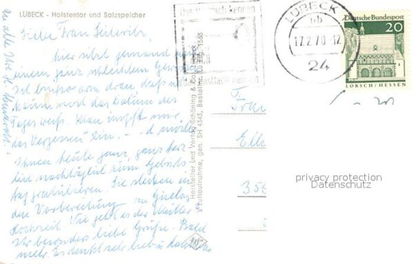 Luebeck Holstentor und Salzspeicher Fliegeraufn – Bild 2