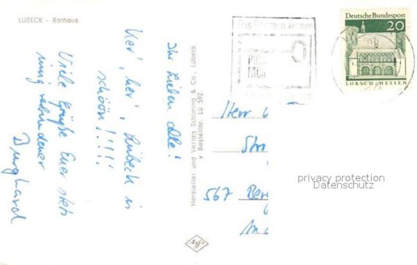 Luebeck Rathaus Arkaden – Bild 2
