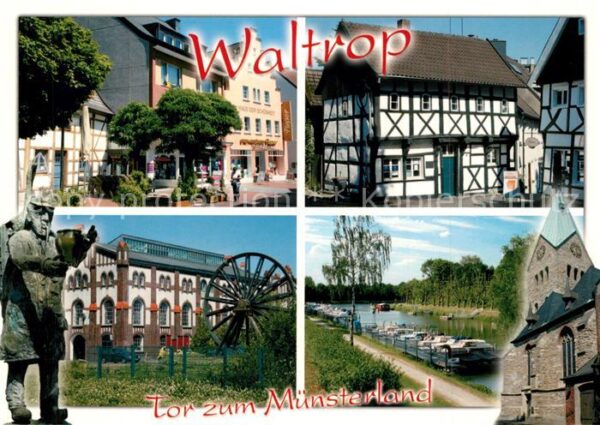 Waltrop Innenstadt Altstadt Fachwerkhäuser Kirc