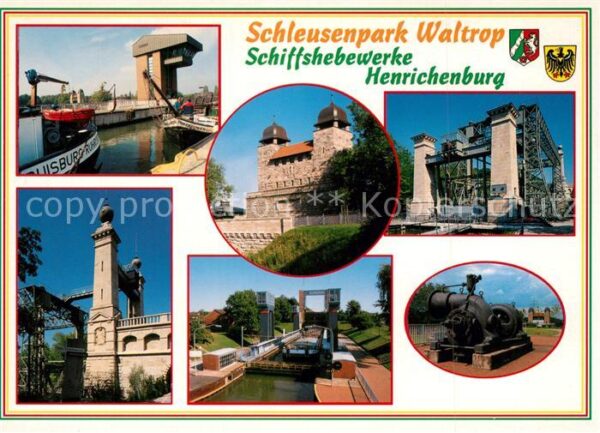 Waltrop Schleusenpark Schiffshebewerke Henriche