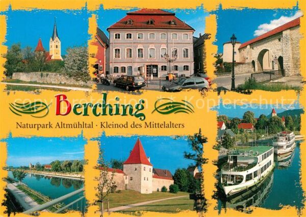 Berching Teilansichten Altstadt Kleinod des Mitt