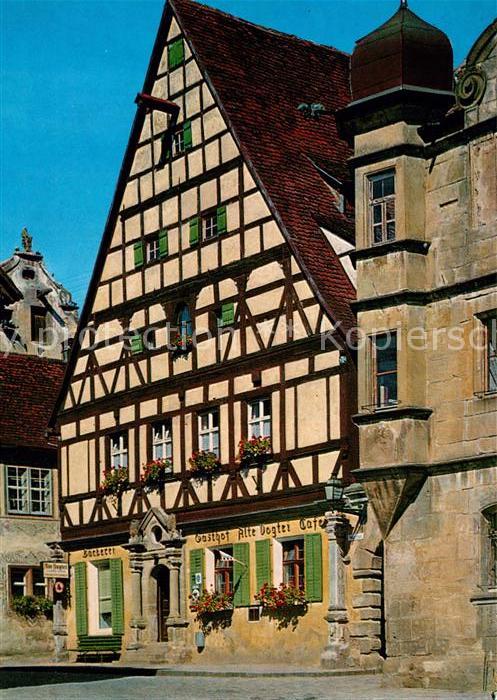 Eschenbach Wolframs Alte Vogtei 15. Jhdt. Fachwerkhaus Alts