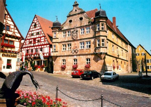Eschenbach Wolframs Deutschordensschloss Alte Vogtei Fachwe