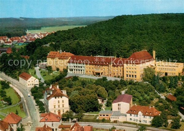 Gunzenhausen Altmuehlsee Hensoltshöhe Sanatorium Fliegeraufnahme