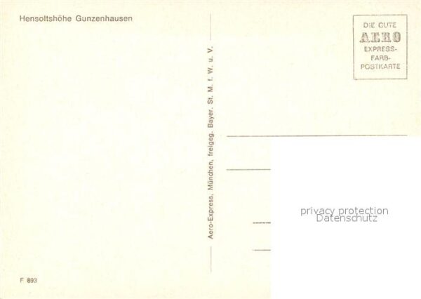 Gunzenhausen Altmuehlsee Hensoltshöhe Sanatorium Fliegeraufnahme – Bild 2