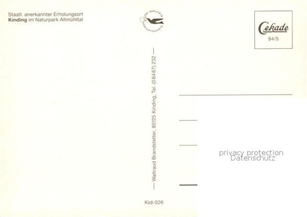 Kinding Naturpark Altmühltal Fliegeraufnahme – Bild 2