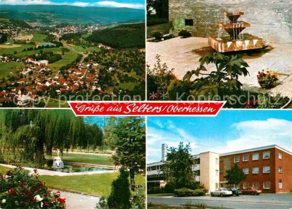 Selters Ortenberg Sanatorium Benediktusquelle Parkanlagen