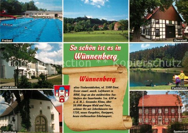 Bad Wuennenberg Freibad Oberstadt Fachwerkhaus Aatalkli