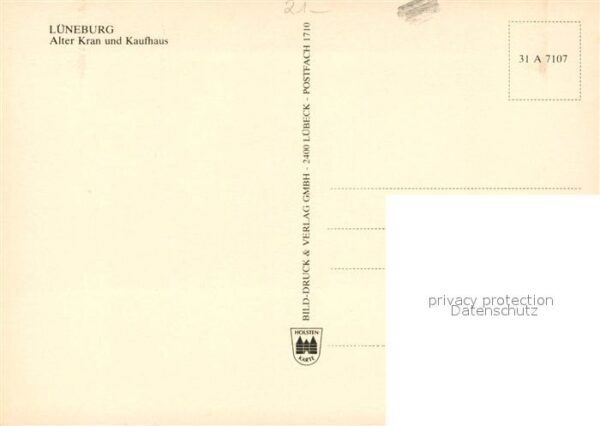 Lueneburg Alter Kran und Kaufhaus – Bild 2