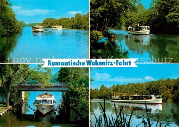 Luebeck Romantische Wakenitz Fahrt Fahrgastschi