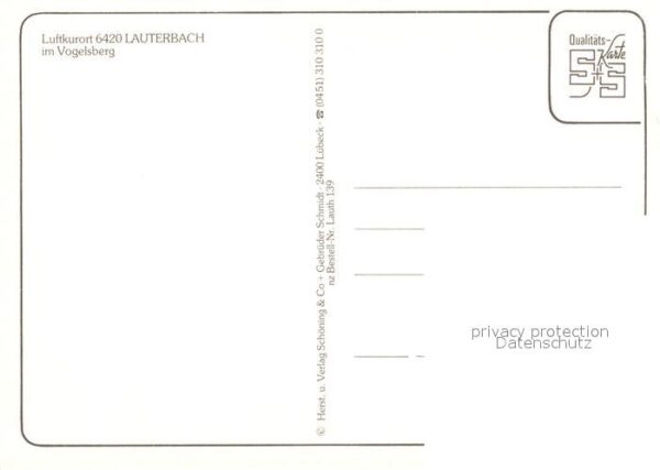 Lauterbach Hessen Ortsmotive Altstadt Fachwerkhäuser – Bild 2