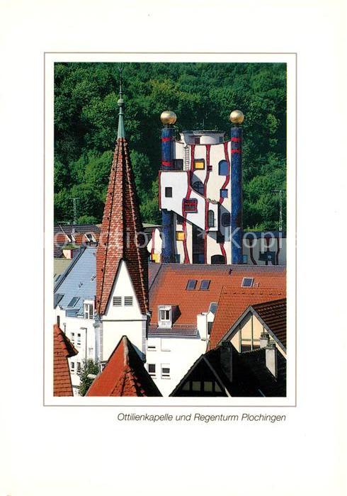 Plochingen Ottilienkapelle und Regenturm