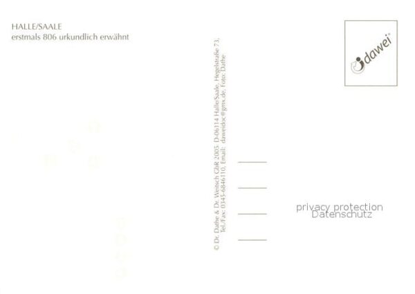 Giebichenstein Halle Saale Burg Salle Brücke Chronik – Bild 2